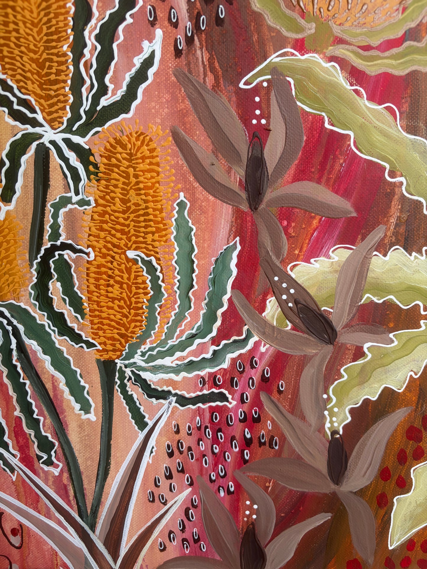 "Beneath the Snow Gums" - Original Artwork
