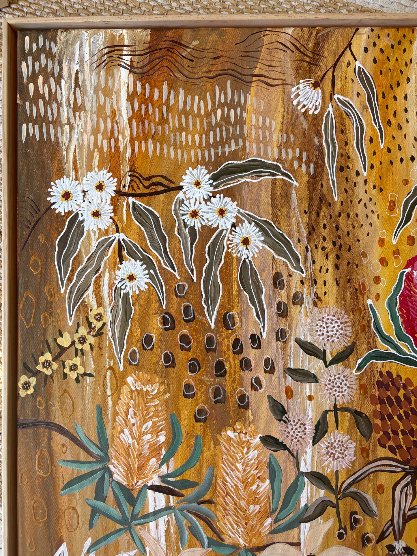 "Behind the Melaleuca Tree" - Original Artwork