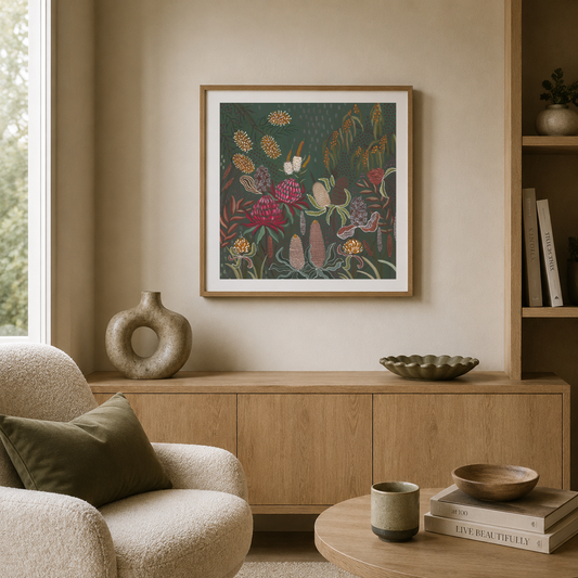 A Bush Tapestry Print - Limited Edition