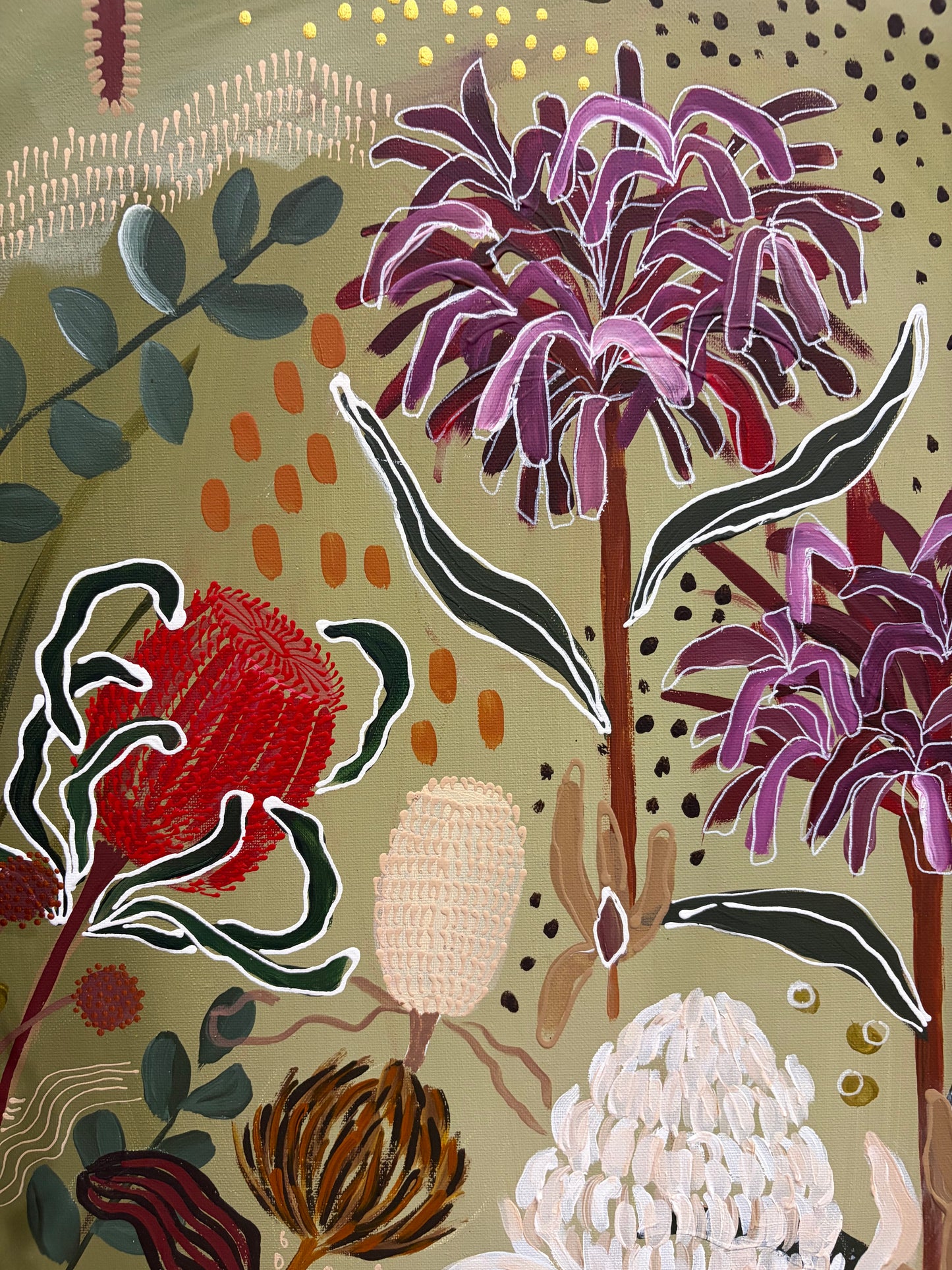 “When the Gymea Lilies Return” - Original Artwork