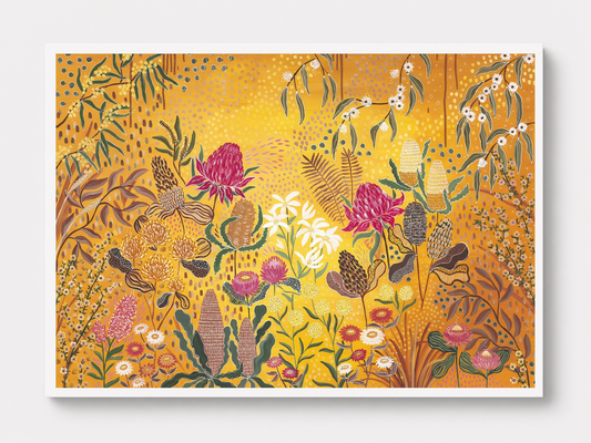 Golden Garden Print