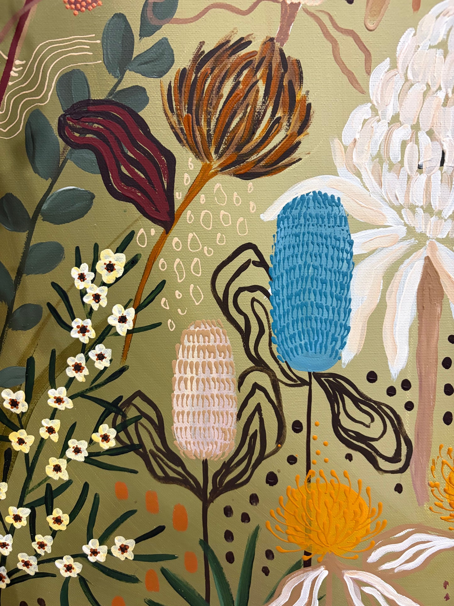“When the Gymea Lilies Return” - Original Artwork