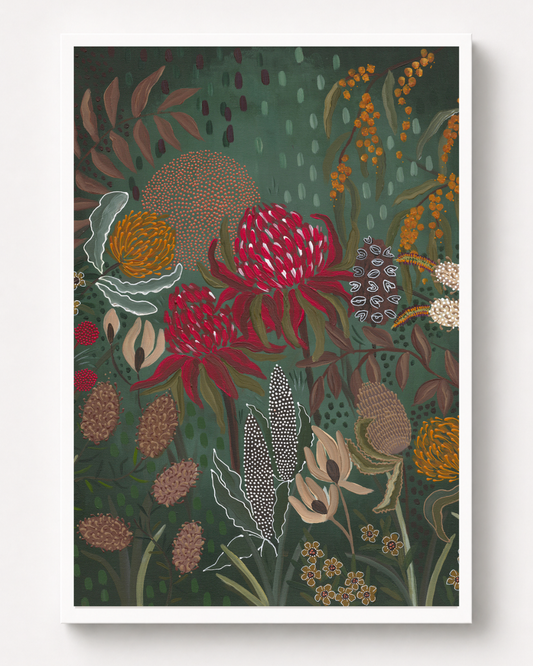 Deep in the Bush Print - Limited Edition