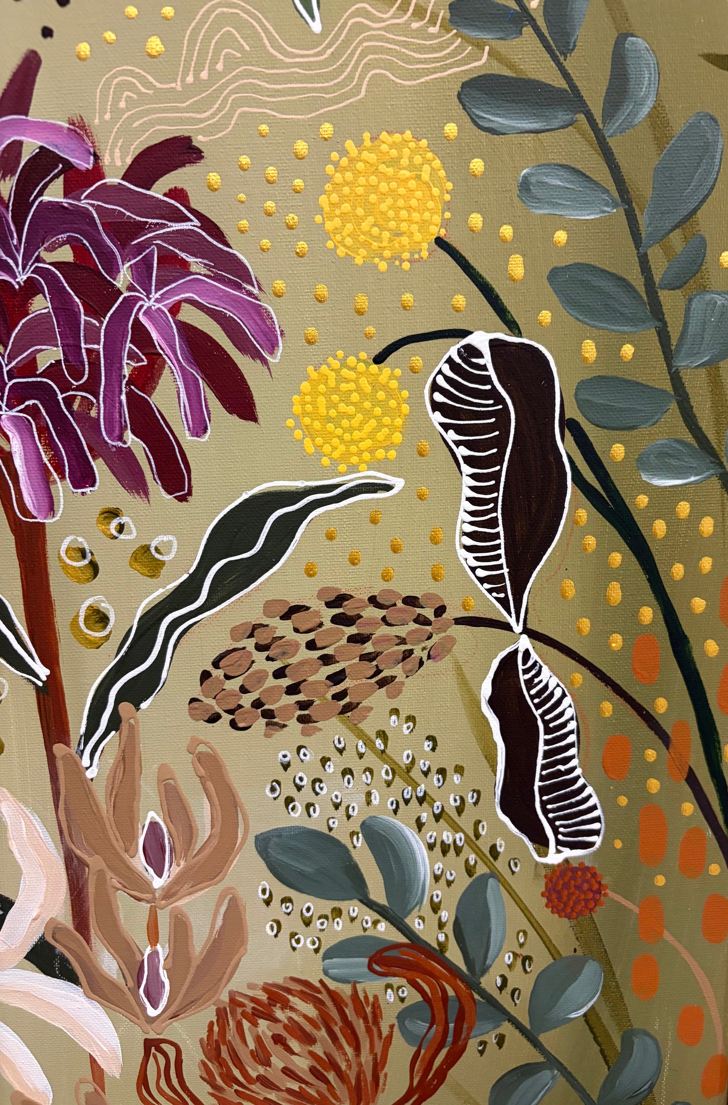“When the Gymea Lilies Return” - Original Artwork