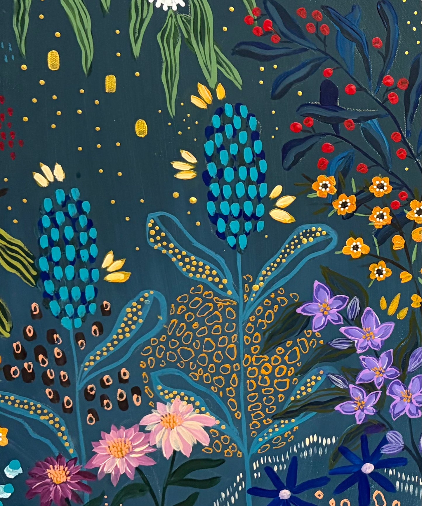 Moonlit Bushland - Original Artworks