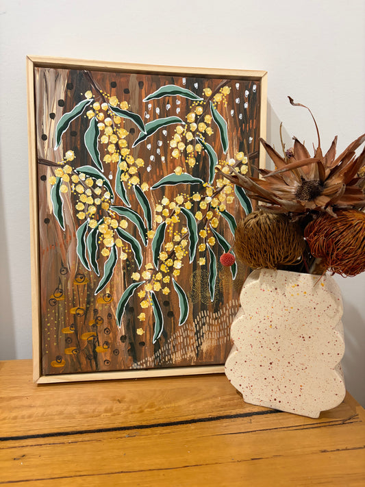 Where the Wattles Grow - Original Artwork