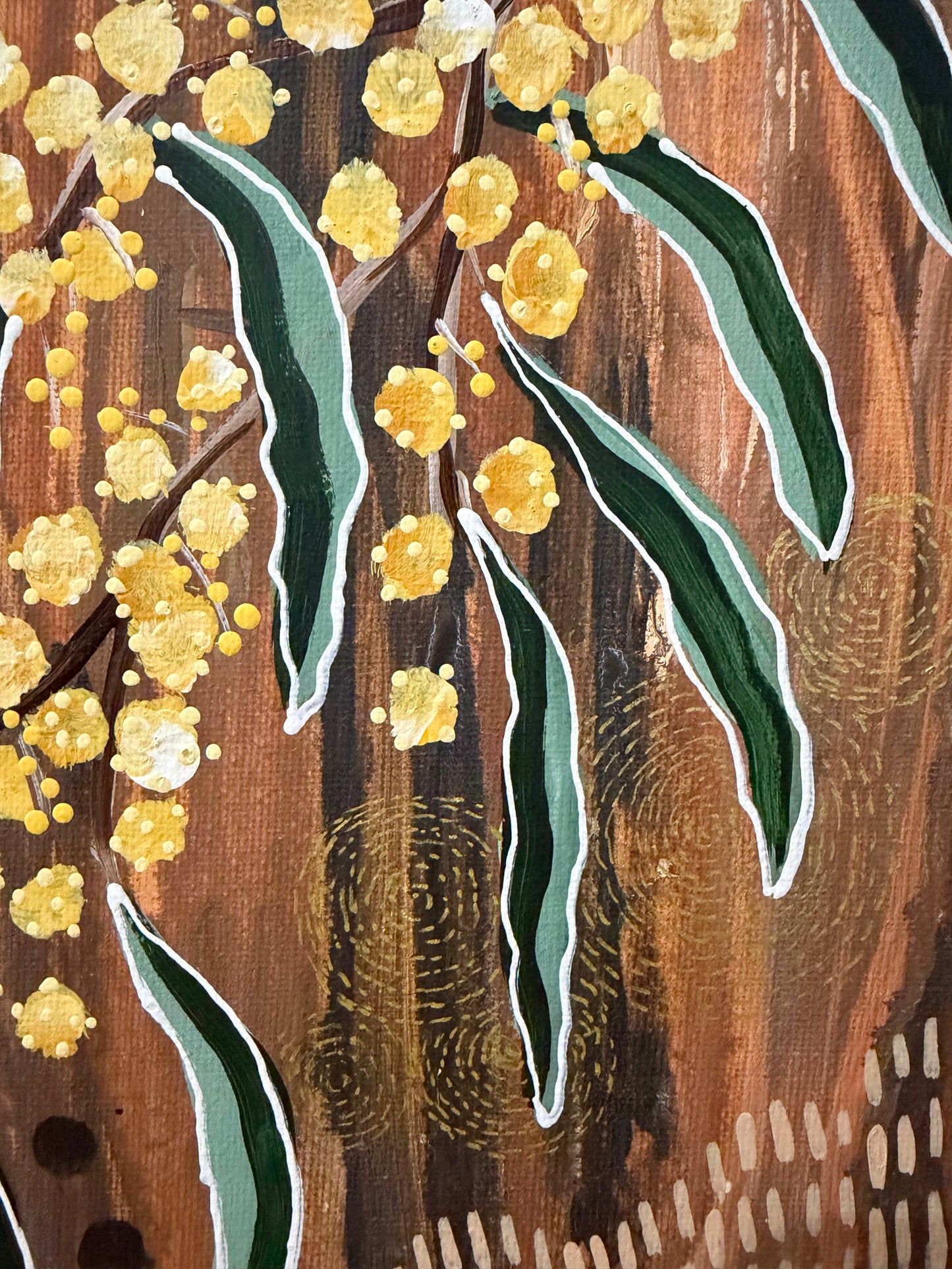 Where the Wattles Grow - Original Artwork