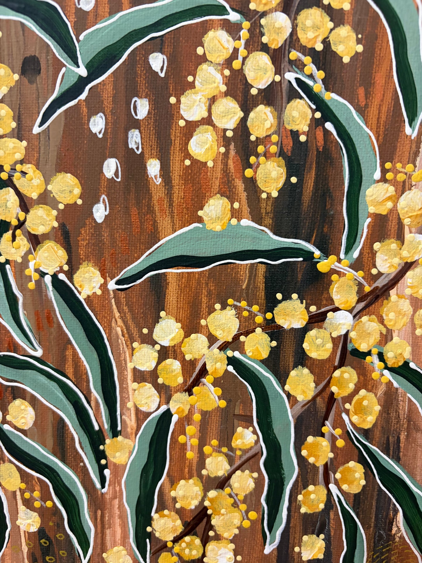 Where the Wattles Grow - Original Artwork