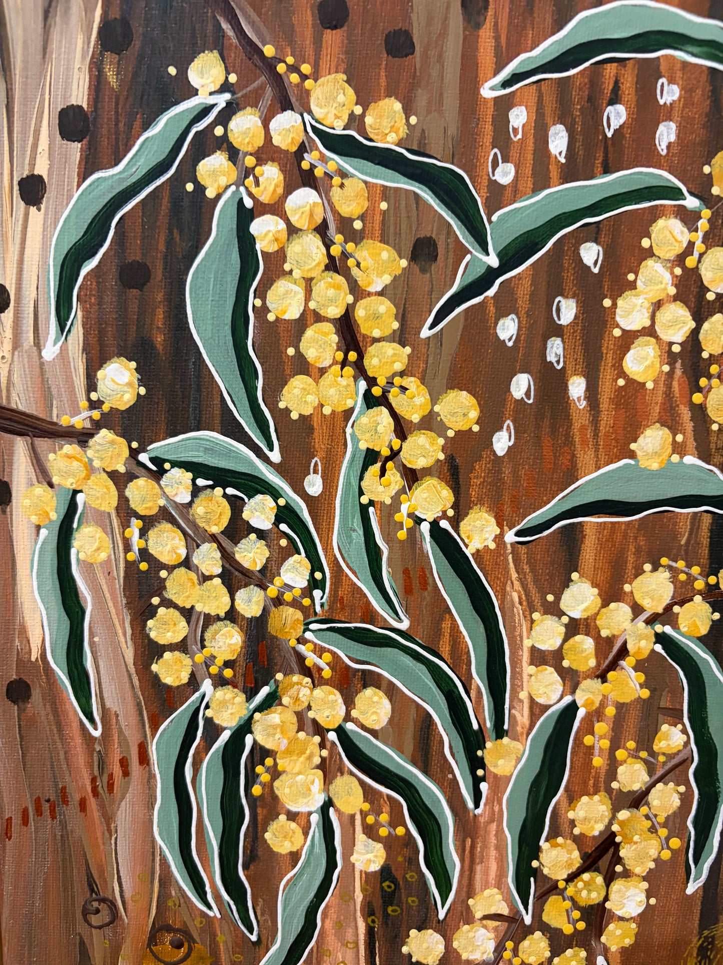 Where the Wattles Grow - Original Artwork