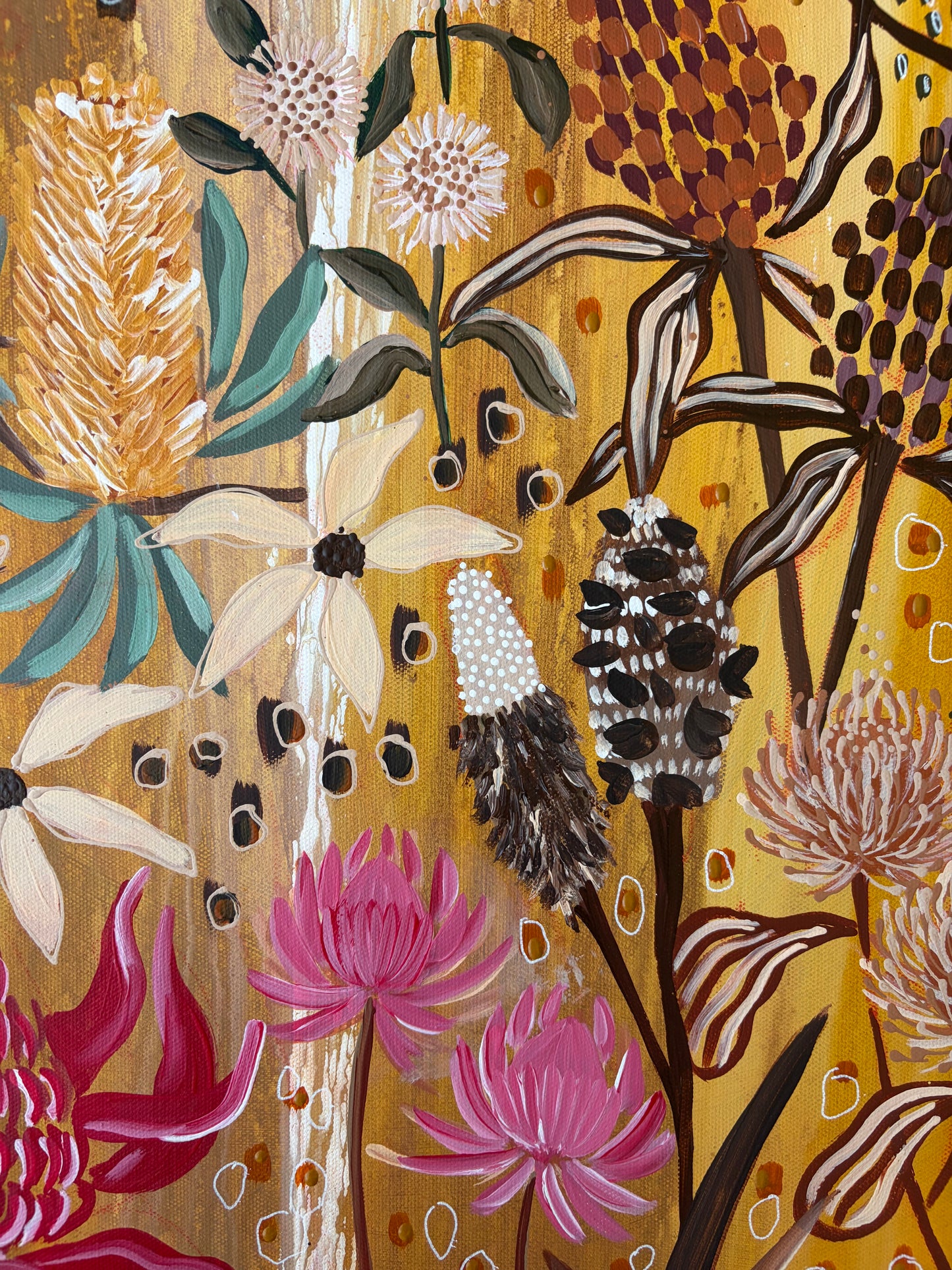 "Behind the Melaleuca Tree" - Original Artwork