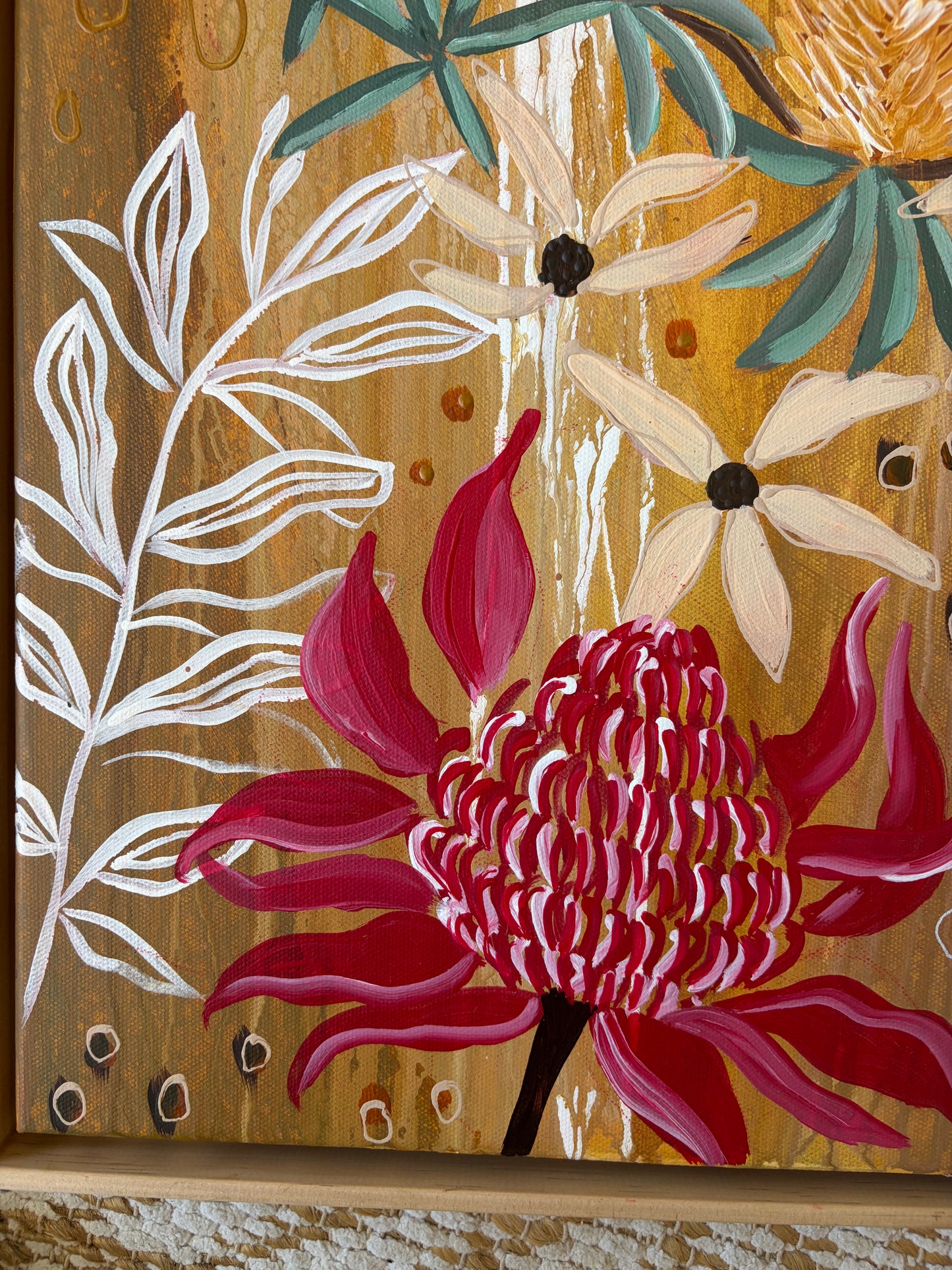 "Behind the Melaleuca Tree" - Original Artwork