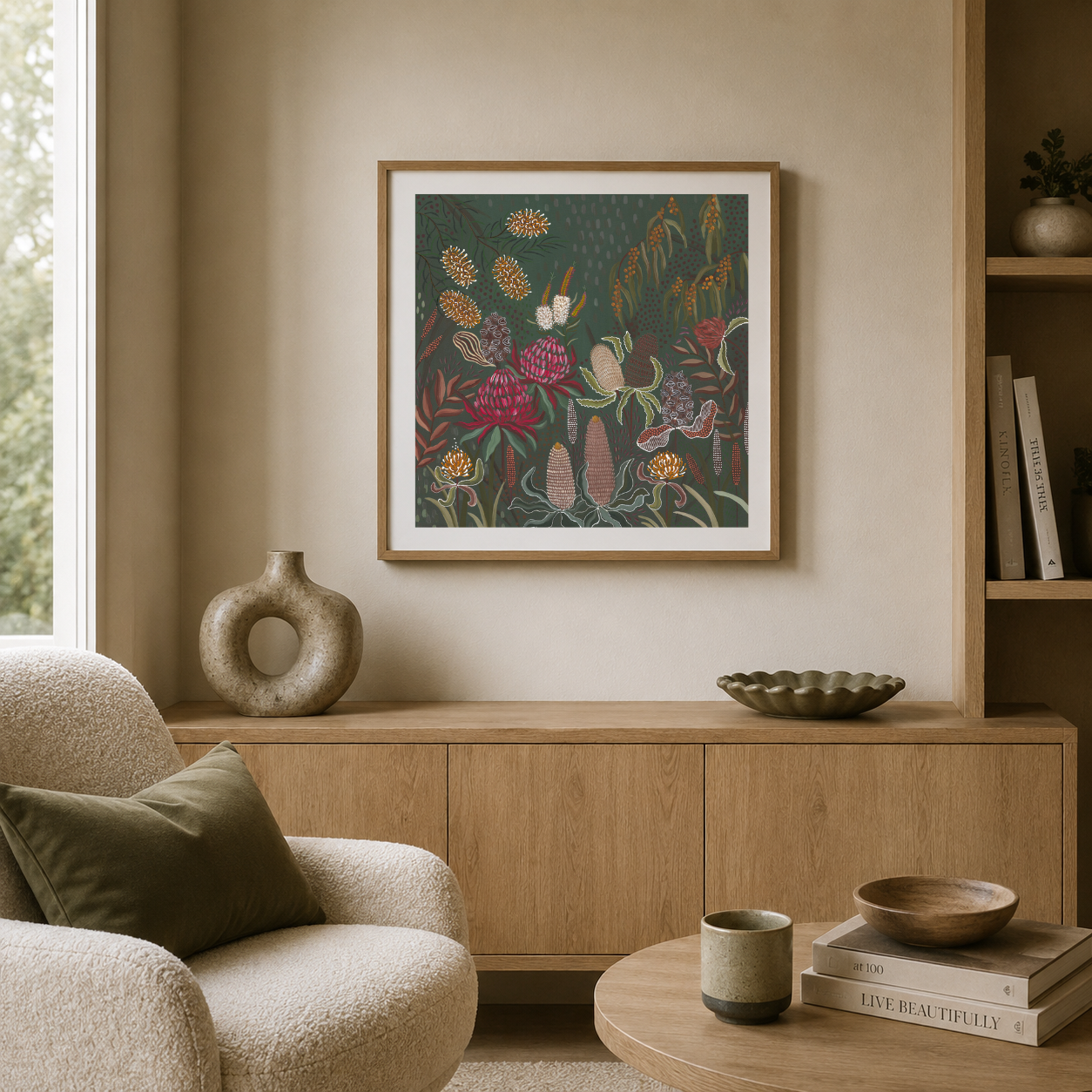 A Bush Tapestry Print - Limited Edition